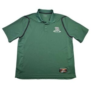 Dale Jr 88 NASCAR Racing Team‎ Polo Shirt Men's Green Officially Licensed